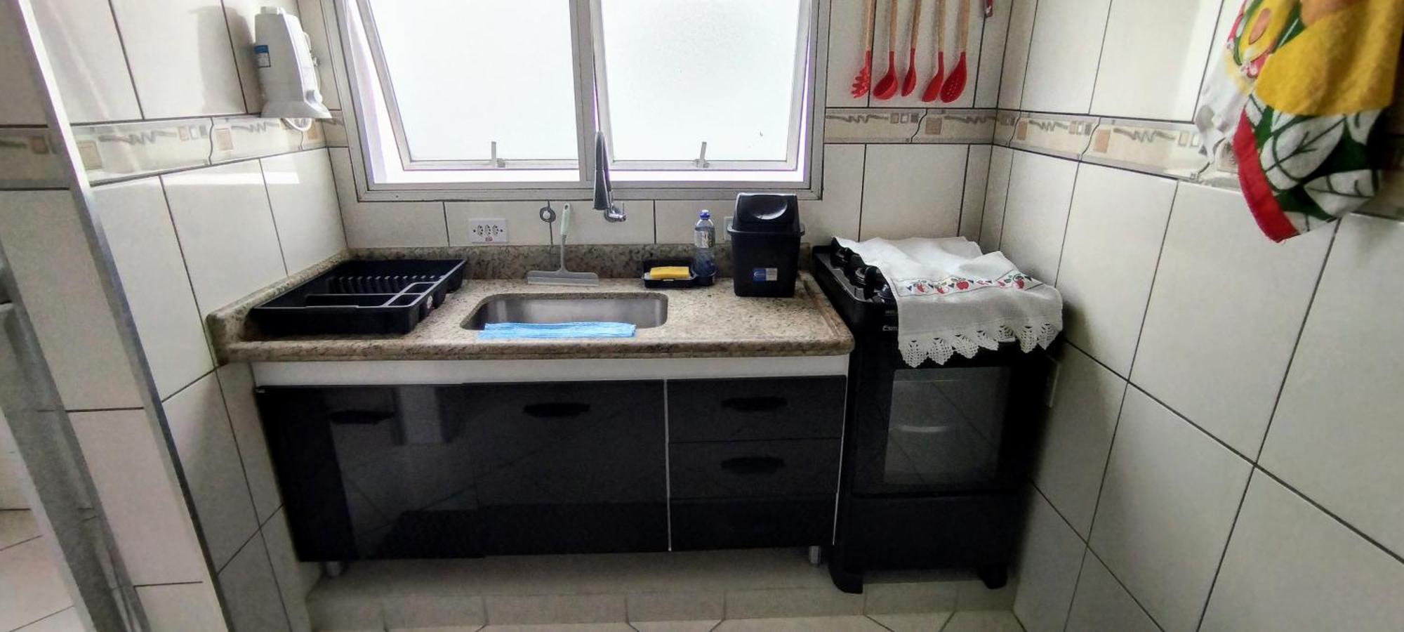 Apartamento - Praia Das Asturias Guarujá Pokoj fotografie